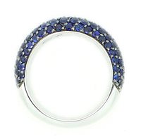 Anneau Giorgio Visconti Femme ZAFFIRO BLU in Or blanc Zaffiro 3.18 Ct AB0497 X-14 - AB0497 X-14